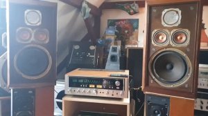 speakers klh model five vintage & Sansui 7070