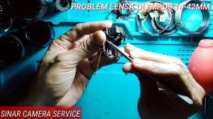 PROBLEM LENSA OLYMPUS 14-42MM CEK LENS