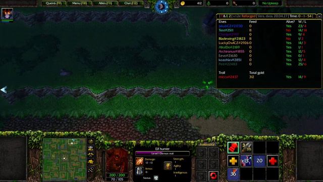 Warcraft 3: Reforged | #286 | Troll and Elves 2 1.2e - Démonický skin na trolla смотреть онлайн