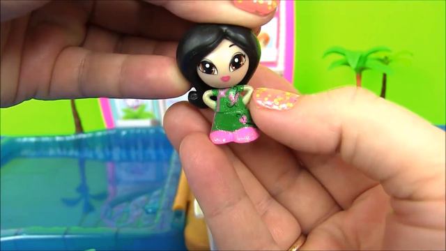 Видео для Детей. Gift Ems #Мультики Pool Party Beach Playset #мультикидлядетей КУКЛЫ LOL