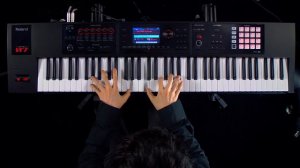Roland FA-06/FA-07/FA-08 Music Workstation walk-through 1: Sound preview of single tones