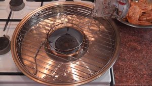 Крылья на сковороде гриль газ!!!