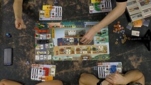 Настольная игра Белый Замок. Играем вчетвером.