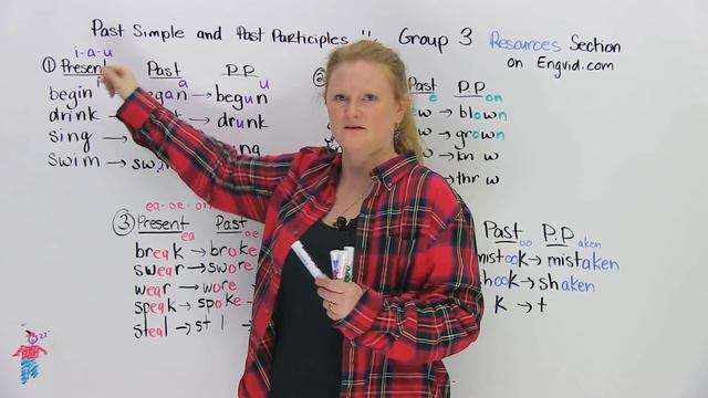 Irregular Verbs in English – Group 3 смотреть онлайн