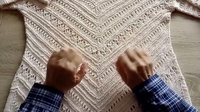 Джемпер "Наслаждение" от Дропс дизайн. Экспресс мастер-класс #медведьвяжет #медведьвкардигане