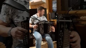 Татарская плясовая на гармони.