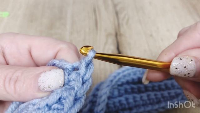 Мастер класс Шапка Бини с отворотом крючком смотреть онлайн