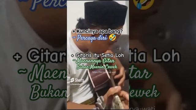 Meme Kuncinya Apa Bang Percaya diri ? Gitaris itu Setia loh! Maenannya Gitar, Bukan Maenin Cewek