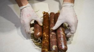 Сыровяленая рубленая колбаса со стартовыми культурами. Когда результат стоит потраченного времени!