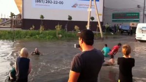 28.05.2014 после ливня Краснодар, Московское море, московская/гомельская