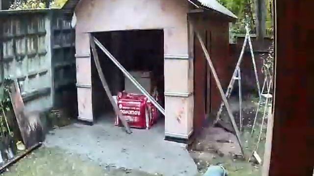 Строительство гаража за 1 минуту!