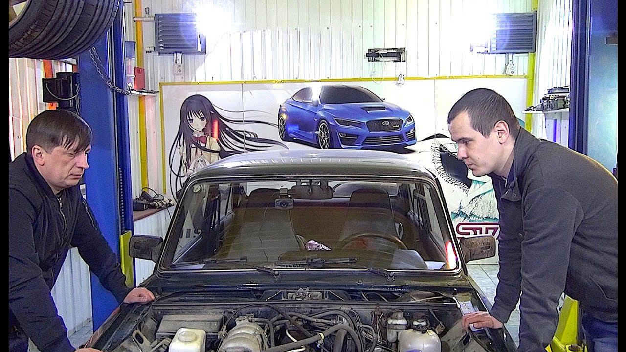 Вып. №17. Установка компрессора "ПК 23-Е" на классику ВАЗ 2107,бпан