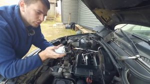 Чистка ДМРВ (расходомера) BMW. Очиститель LIQUI MOLY. Результаты очистки