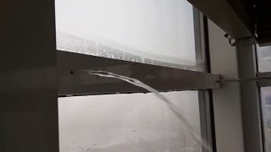 Устранение выпада конденсата на алюминиевых окнах.