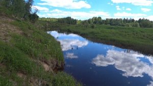 Рыбалка на спиннинг на р.Ухра.Ярославская область.