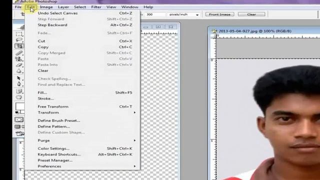 How to create Passport size Photo in adobe Photoshop for LAB Print смотреть онлайн