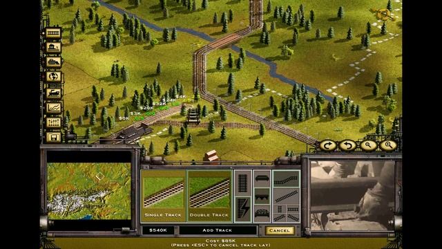 Railroad Tycoon II: The Second Century [1080p60] | Час игры