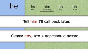 He – him – his – his. Притяжательные местоимения в английском языке в примерах.
