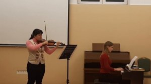 Зейц Концерт для скрипки 2 и 3 части