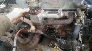 Unimog 404 Товарища. Новый мотор М180.954 120 Л.С. Первый пуск.