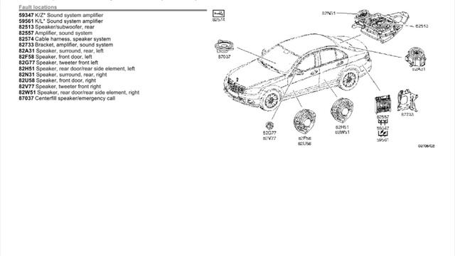 C-Class (W204) | Fault locations | Electrical system смотреть онлайн