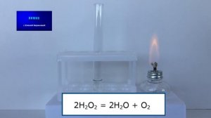 Разложение пероксида водорода I ЕГЭ по химии