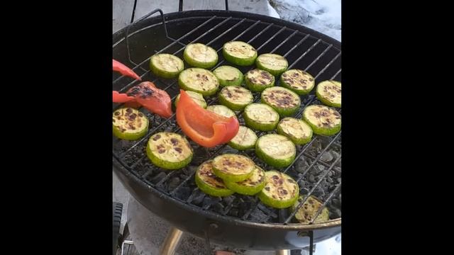 Кабачки на гриле смотреть онлайн