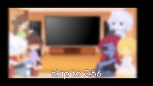 Undertale Reacts to Sans ? AU//Bad Apple?//Gacha Club//Gacha Life