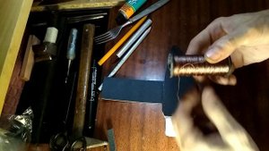 как сделать ножны своими руками