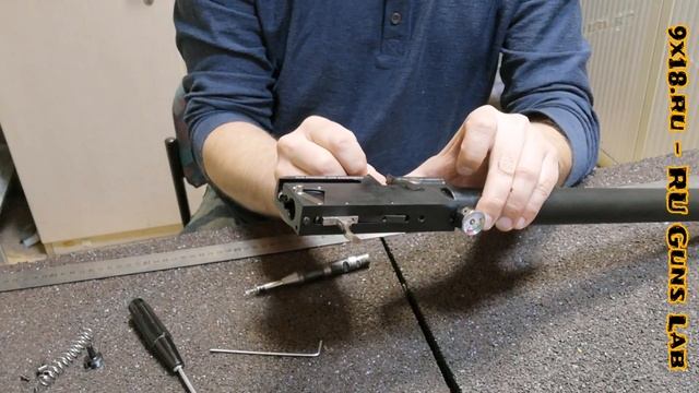 #25 Замена (смена) досылателя пневматического оружия Крал Панчер Kral Puncher. Ремонт пневматики. смотреть онлайн