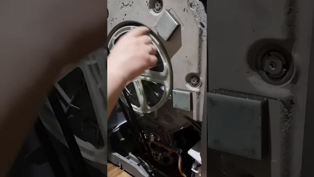 Замена ремня на стиральной машинки вертикальной загрузки ZWY61224WI смотреть онлайн