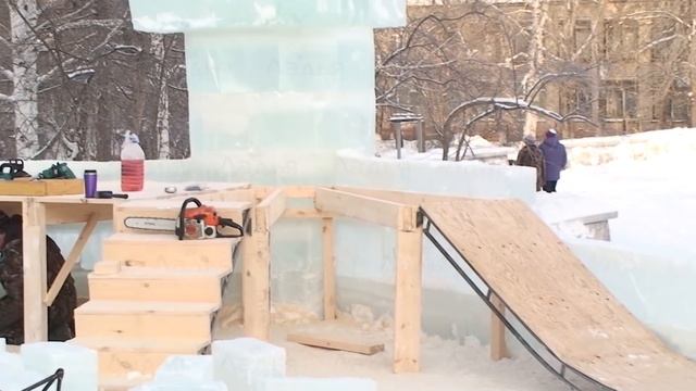 Открытие городской елки у ЦУМа