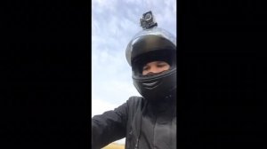 Молодой на мотоцикле ЗиД 125