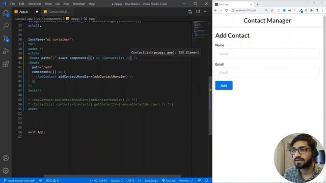 Learn React JS with Project in 2 Hours  | React Tutorial for Beginners | React Project Crash Course