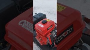 Мотобуксировщик Forza 17  первый запуск