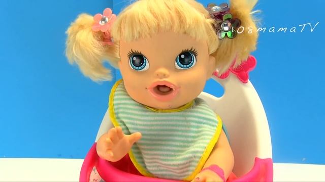 КАКАЯ ЕДА ПРОТИВНЕЕ Желейные Червяки или Детское Питание? #Куклы Пупсики Игрушки 108mamatv смотреть онлайн