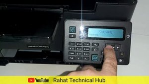 How to setup IP addreas in HP Laserjet pro MFP M127fn