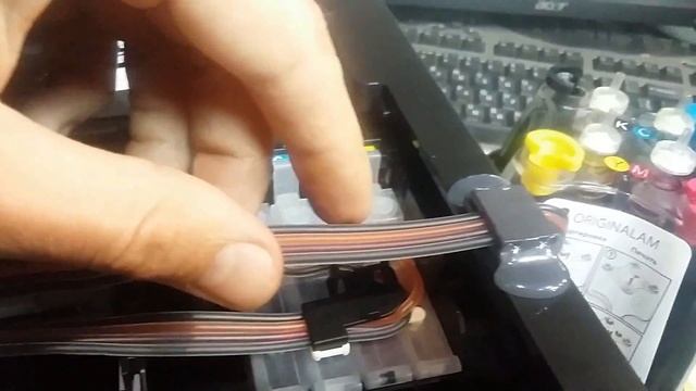 Epson WorkForce WF 7610 Принтер не печатает формат А3 самостоятельное обслуживание и ремонт смотреть онлайн