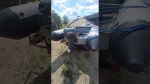 риб Skylark 420 под ямаха 9.9 впечатления от ходьбы по воде ?