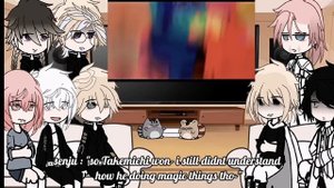 Tokyo revengers react to Takemichi as Gojo ∥ (no good thumbnail bc lazy)