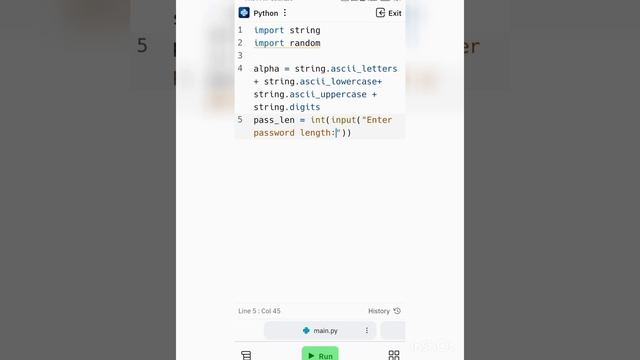 Python ? Password Generator Program. | Code Cast смотреть онлайн