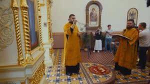 Освящение храма .