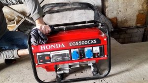 Китайский бензогенератор Honda. Спустя год после обмана пытаюсь запустить