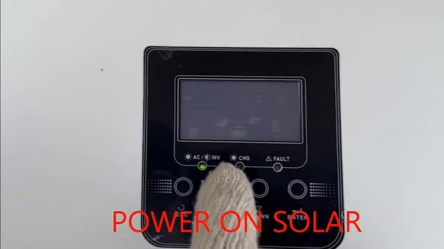 Powmr Hybrid Inverter 3KVA 2400W 24V HPS-3K смотреть онлайн