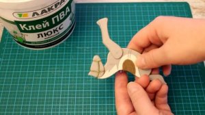 Лошадка-качалка из картона