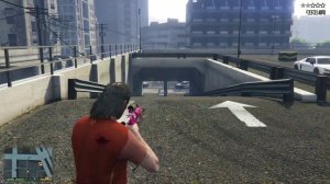 GTA 5 - Massacre with police