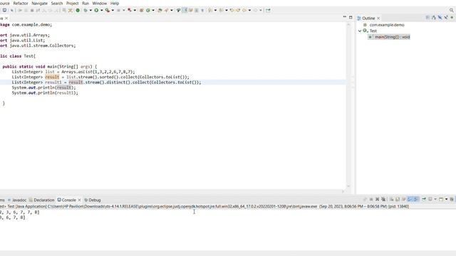 Java 8 stream api operations #sorting #distinct #filter смотреть онлайн