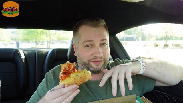 Papa Johns NEW Epic Pepperoni-Stuffed Crust Pizza - Review смотреть онлайн
