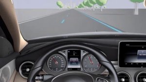Активная система удержания полосы движения  C Klasse W205