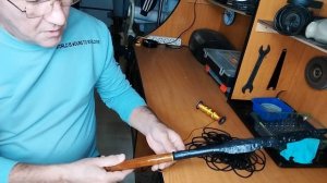 Реставрация копья ,изготовление древка копья